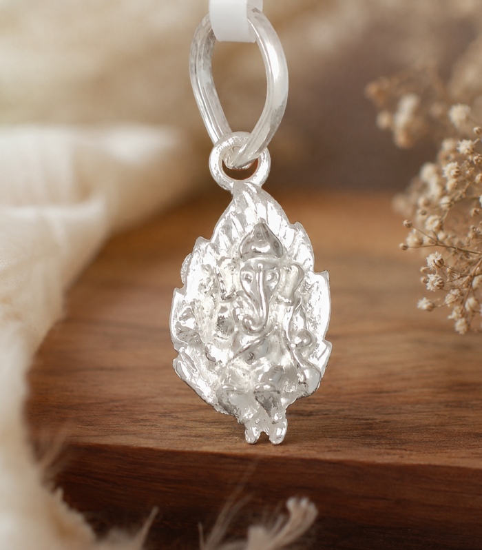 925 Sterling Silver Lord Ganesha Pendant