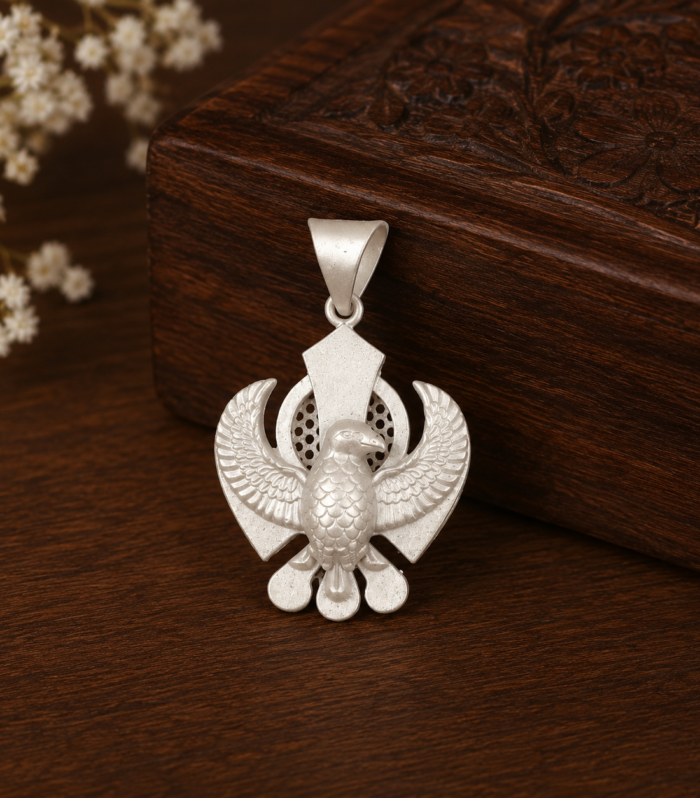 925 Sterling Silver Garuda Pendant Eagle Pendant Jewelry